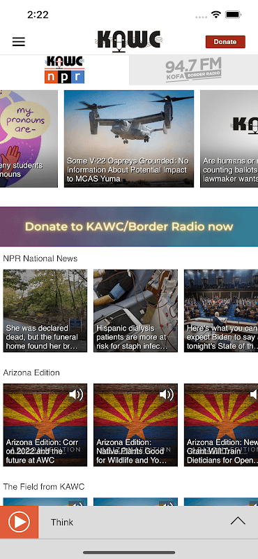 KAWC / KOFA screenshot 2