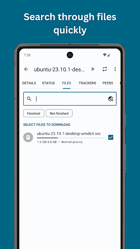 Flud - Torrent Downloader screenshot 5