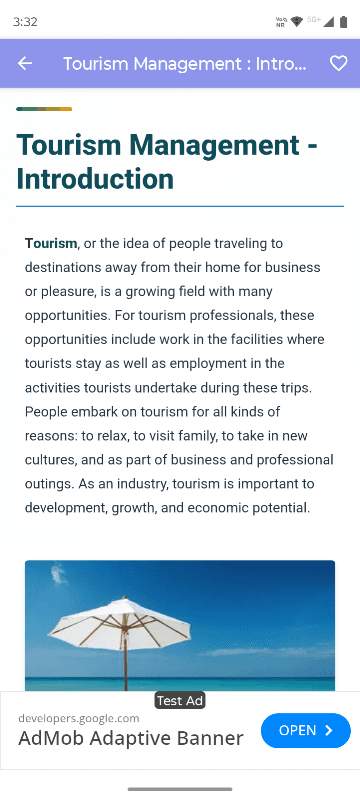 Tourism Management screenshot 3