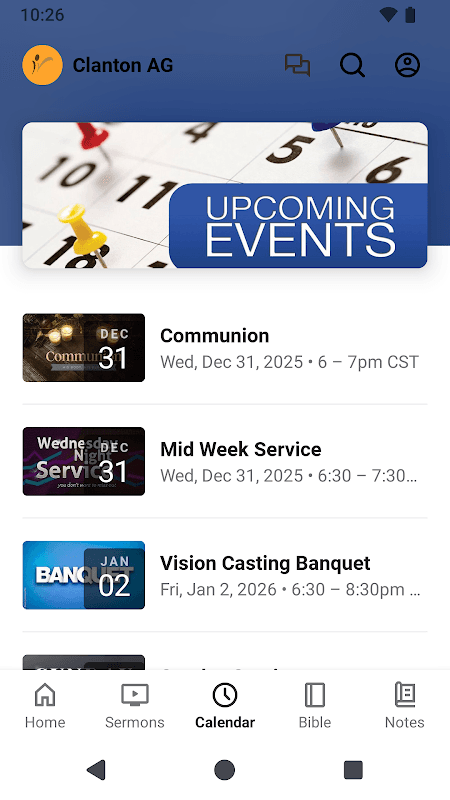 Clanton First Assembly of God screenshot 3
