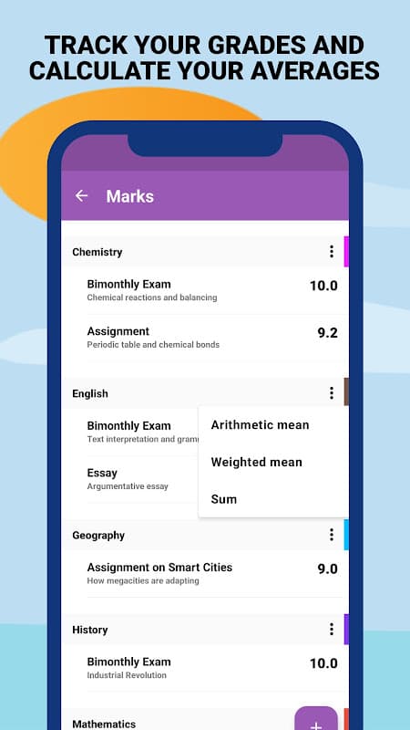 Student Calendar - Remember tasks ToDo & Timetable screenshot 5