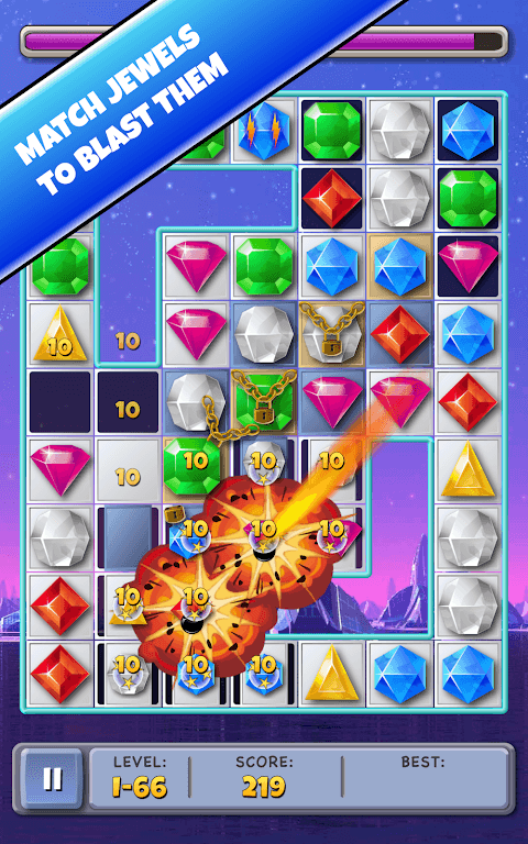 Match 3 Jewels screenshot 2