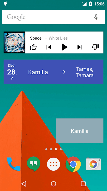 Névnapp screenshot 1
