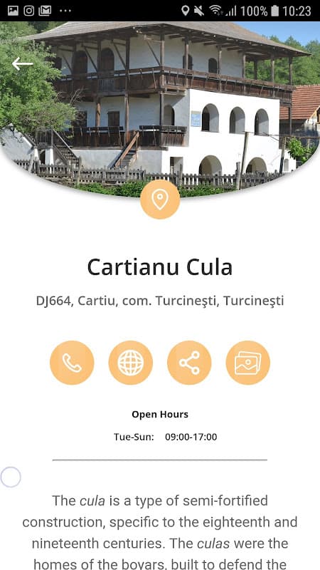 Tourist app of Targu Jiu screenshot 5