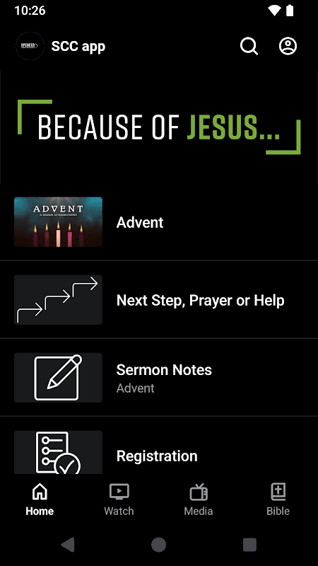 Spencer Christian Church screenshot 1