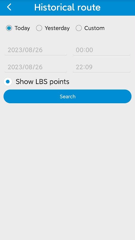 AnyTracking GPS Tracker APP screenshot 4