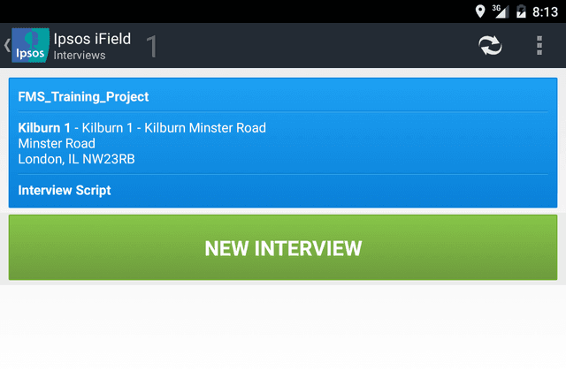 Ipsos iField screenshot 5