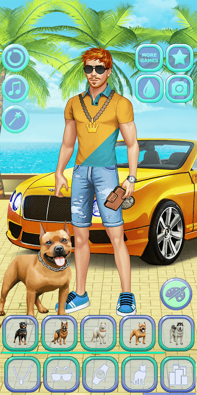 Boyfriend Games: Dress up Boys screenshot 2