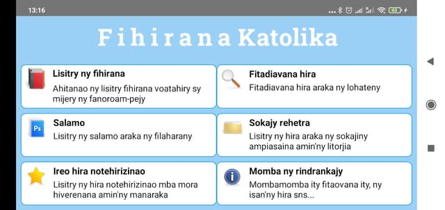 Fihirana Katolika screenshot 6