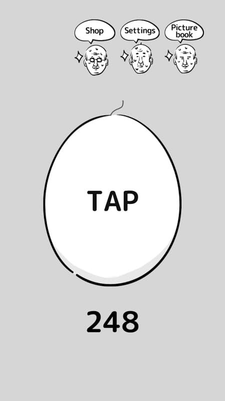 Old man's eggs   Strange clicker abandoned game screenshot 2