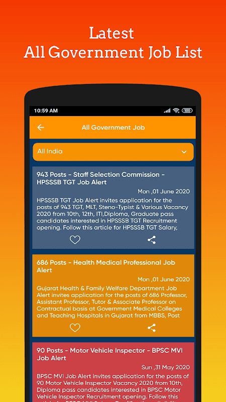 Government job - free job alert (Sarkari exam) screenshot 3