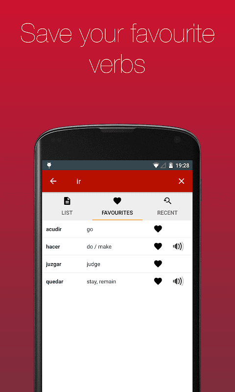 Spanish Verb Conjugator screenshot 5