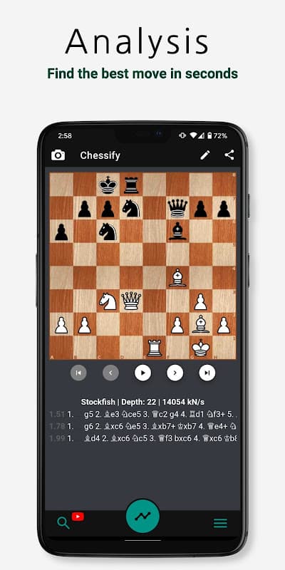 Chessify: Scan & Analyze chess screenshot 2