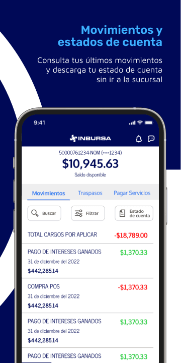 Inbursa Móvil screenshot 2