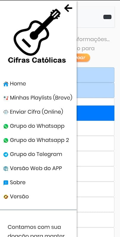 Cifras Católicas Online screenshot 6