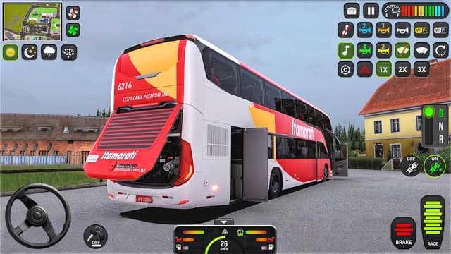 Bus Simulator 3D Real Bus Game screenshot 1