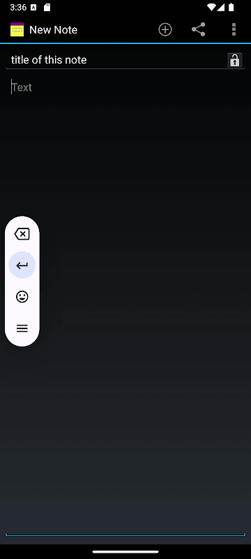 Simple Notepad screenshot 3