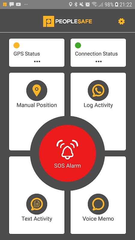 Peoplesafe screenshot 1