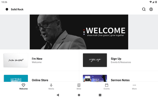 Solid Rock Church JC screenshot 5