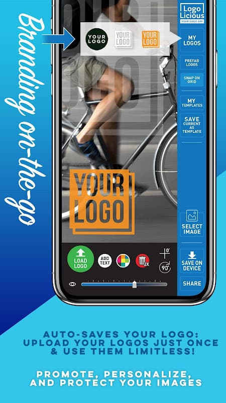 LogoLicious Add Your Logo App screenshot 6