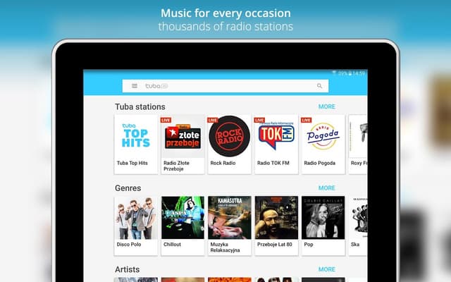 Tuba.FM - music and radio screenshot 2