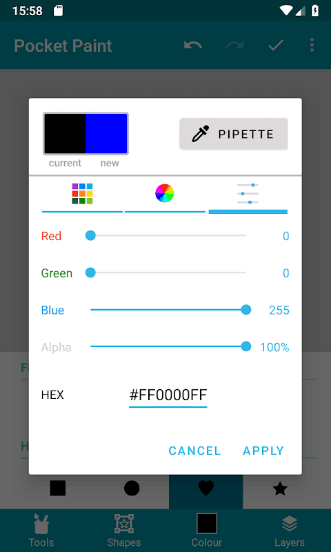 Pocket Paint screenshot 3