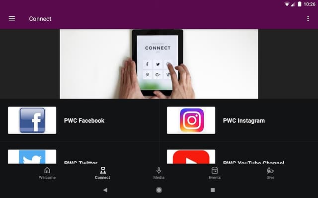 The PWC screenshot 5