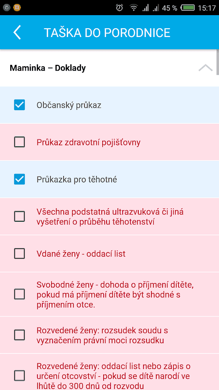 Zdraví v mobilu screenshot 5