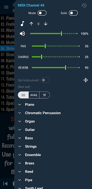 MIDI Clef Karaoke Player screenshot 4