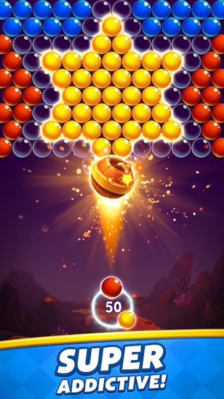 Bubble Shooter Viking Pop screenshot 1