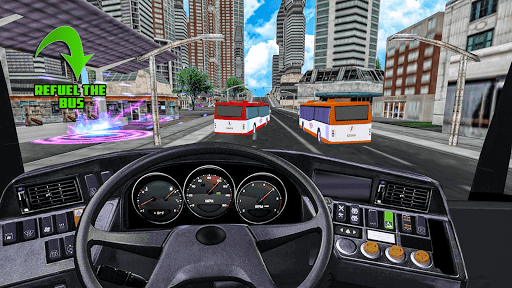 Luxury Bus Coach Driving Game screenshot 6