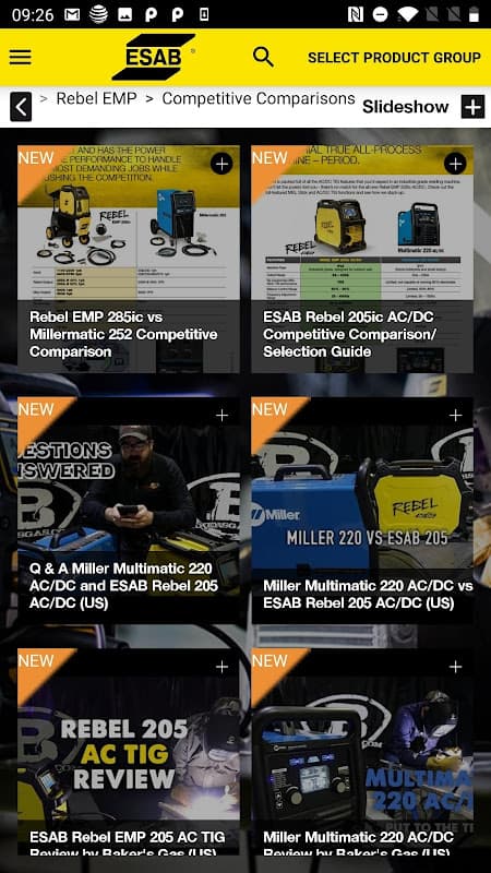 ESAB Ignite screenshot 5