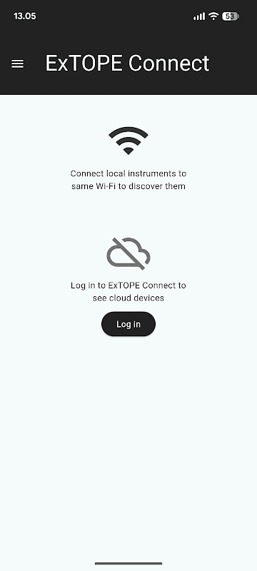 ExTOPE Connect screenshot 1