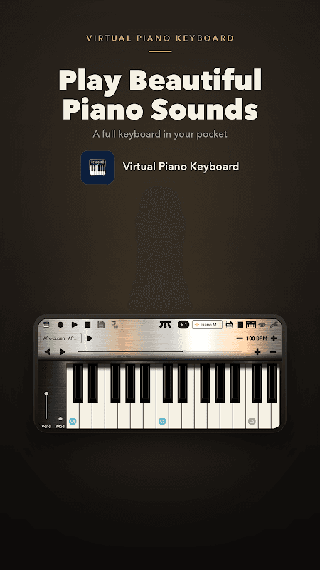 Virtual Piano Keyboard screenshot 1