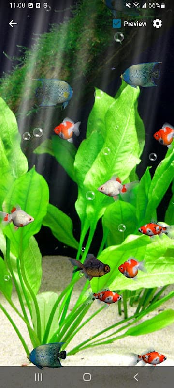 Aquarium Live Wallpaper 3D screenshot 5