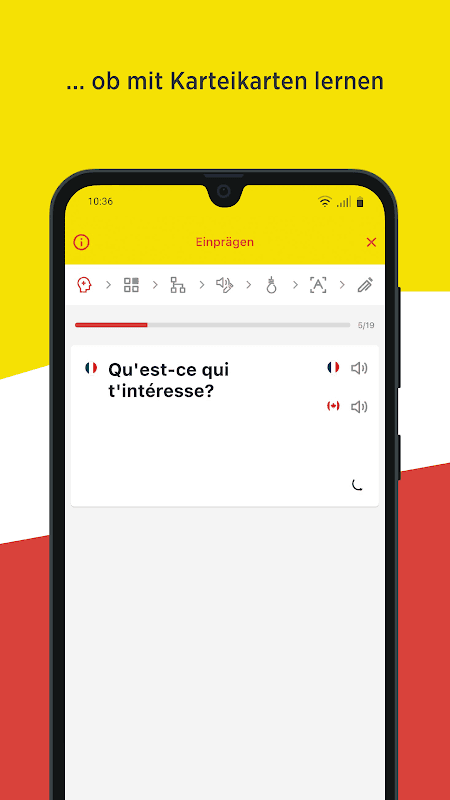 Découvertes Vokabeltrainer screenshot 4