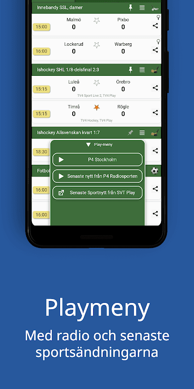 Sportfåne - Målservice SHL PL+ screenshot 4
