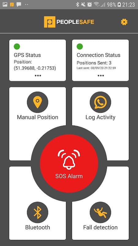 Peoplesafe screenshot 4