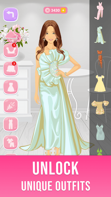 Fashion Girl: Dress Up Game screenshot 4