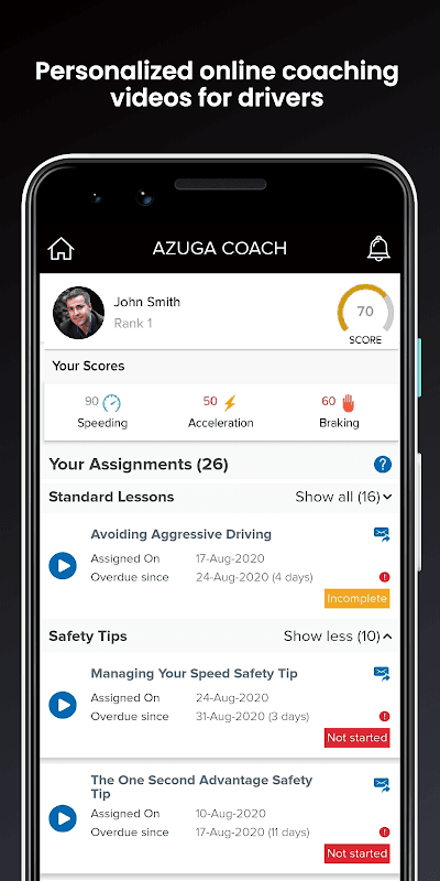 Azuga FleetMobile screenshot 5