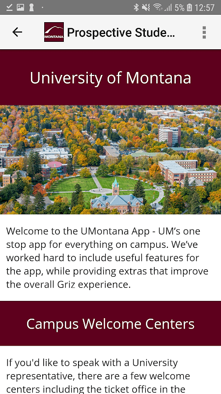 University of Montana screenshot 5