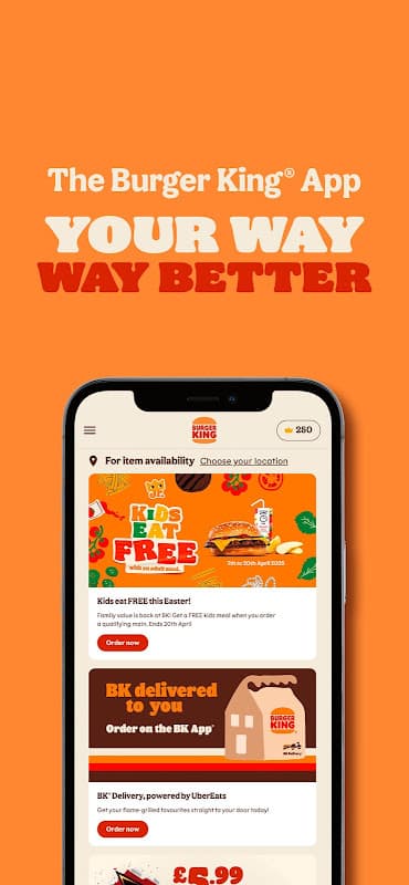 Burger King UK - Food Rewards screenshot 1
