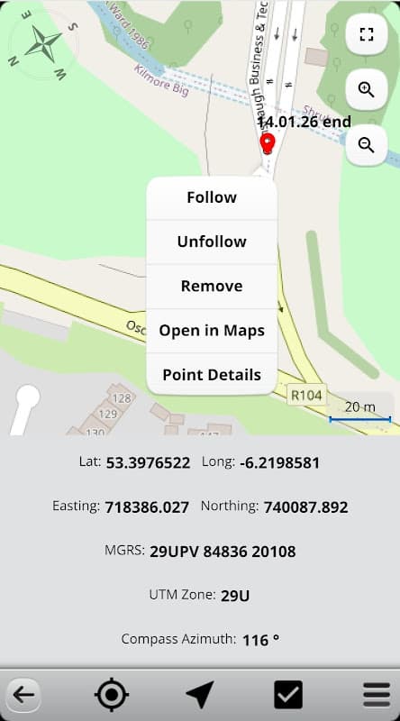 Lat/Long & UTM screenshot 5