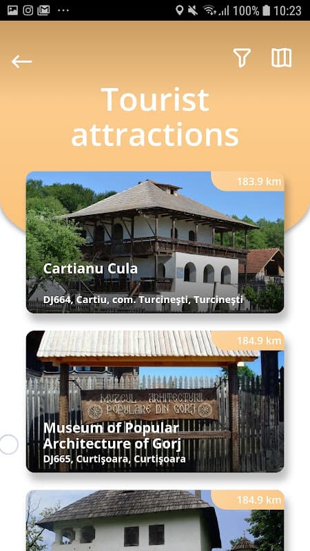 Tourist app of Targu Jiu screenshot 3