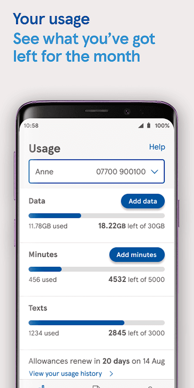 Tesco Mobile screenshot 3