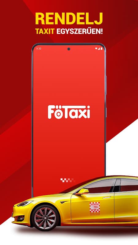 Főtaxi - grab a taxi Budapest screenshot 1