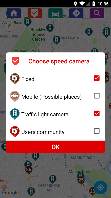 Speed Cameras Radar screenshot 3