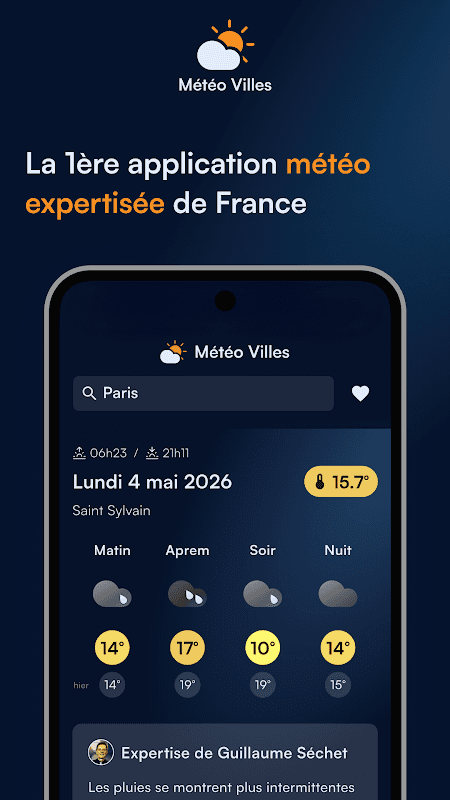 Météo Villes screenshot 1