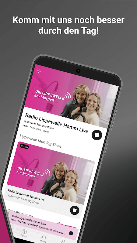 Radio Lippewelle Hamm screenshot 2