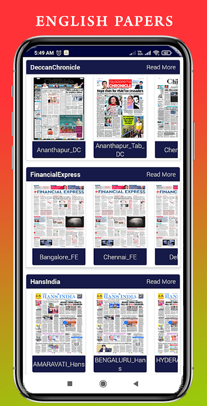 AP TS Telugu News Papers screenshot 5
